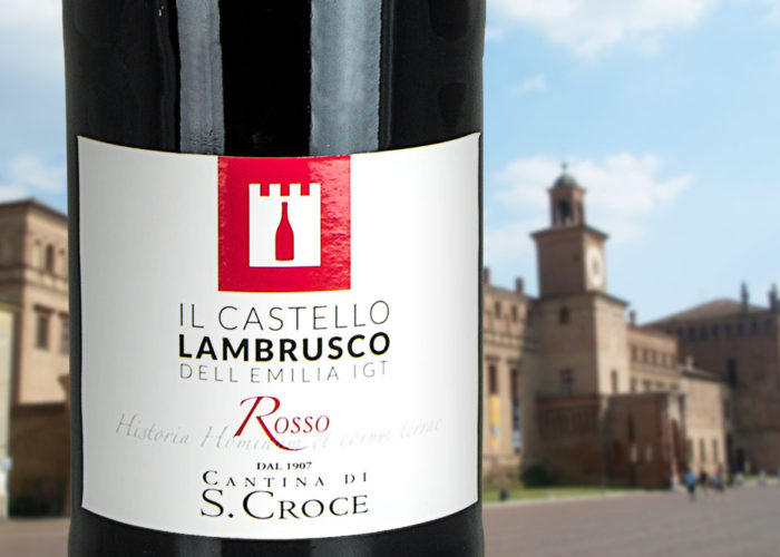Il castello lambrusco dell'emilia IGT Rosso linea-il-castello-igt
